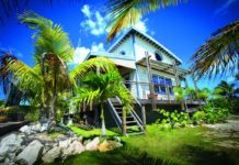 Small but mighty At 575 square feet, the Kosa’s home conveys majesty with a vaulted roof inspired by Pete Kosa’s passion for sailing.