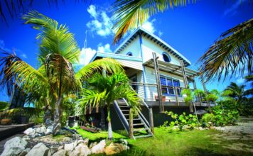 Small but mighty At 575 square feet, the Kosa’s home conveys majesty with a vaulted roof inspired by Pete Kosa’s passion for sailing.