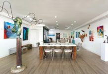 At home with fine art