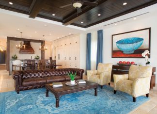 This Old House Kitchen and living area.