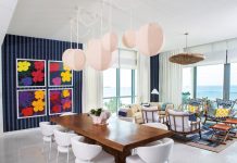 Hollywood glamour, Cayman aesthetics The Residences at Seafire (Andy Warhol prints).