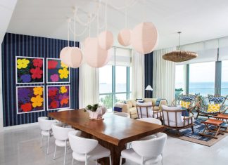 Hollywood glamour, Cayman aesthetics The Residences at Seafire (Andy Warhol prints).